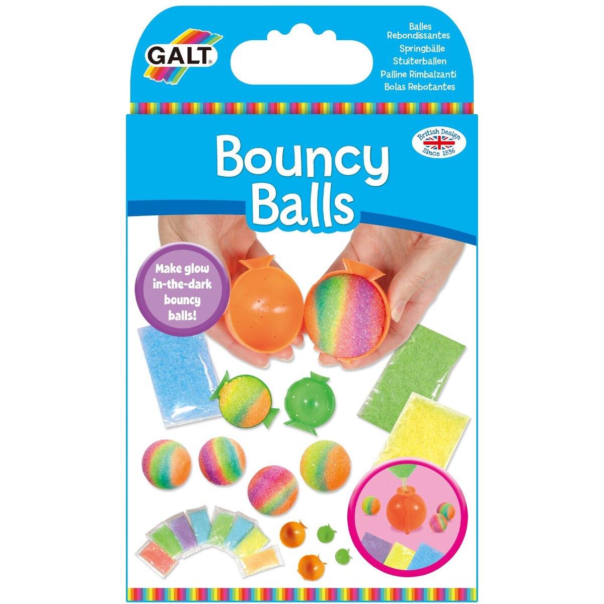 Mingiute de cristal - Bouncy Balls | Galt