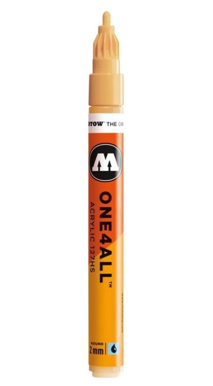 Marker acrilic - One4All 127HS 2 mm, Sahara Beige Pastel | Molotow