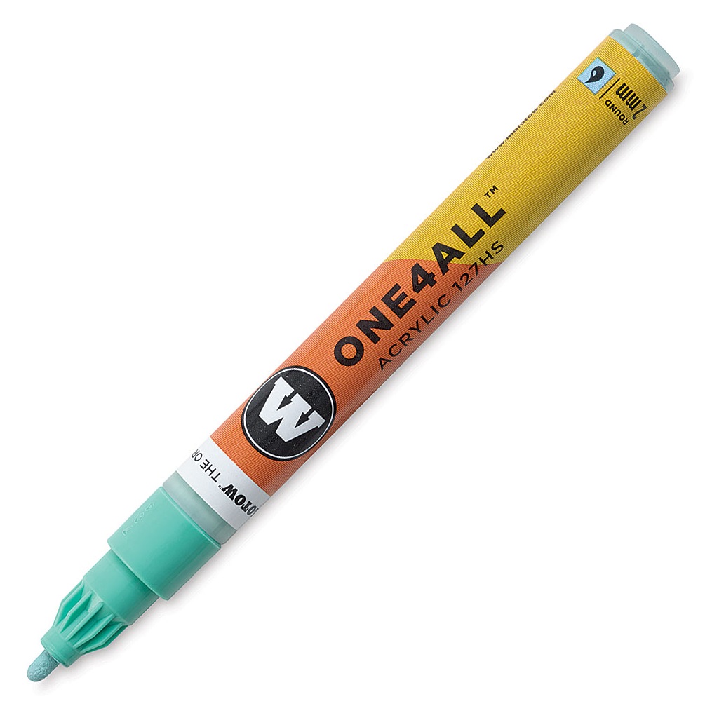 Marker acrilic - One4All 127HS 2 mm, Lagoon Blue Pastel | Molotow