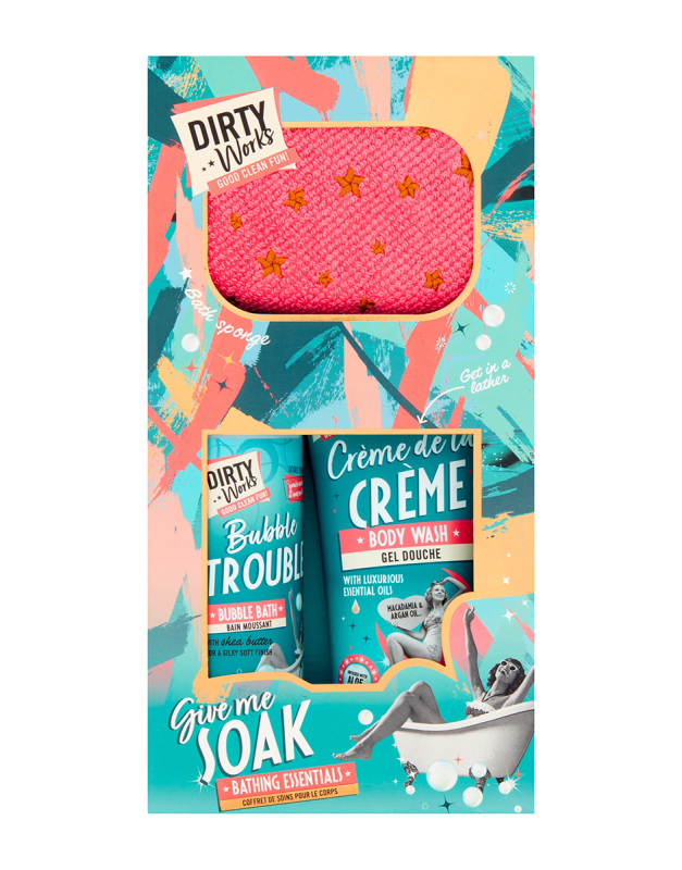Set cosmetice - Dirty Works Give Me Soak | Dirty Works