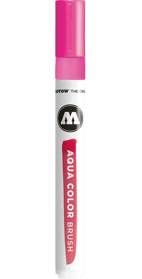 Marker - Brush Pen Aqua Color, Pink | Molotow