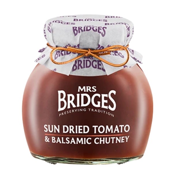 Sos - Mrs. Bridges Sun Dried Tomato & Balsamic Chutney