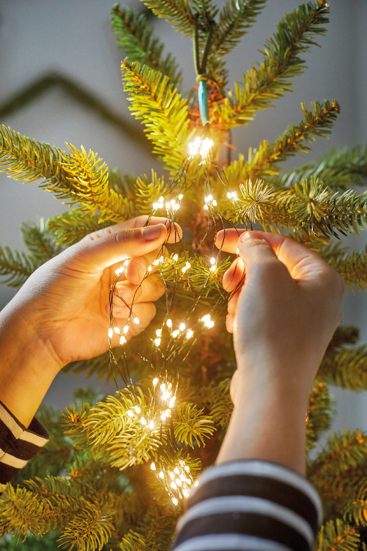 Instalatie decorativa - Micro LED - Tree Bunch Flashing Effect - Outdoor - Gold | Kaemingk - 2 | YEO