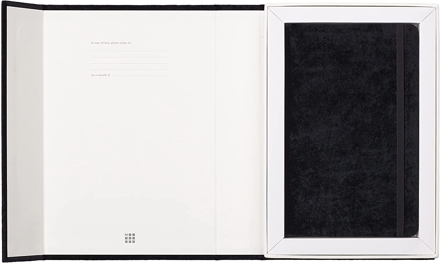 Carnet - Moleskine Velvet - Large, Hard Cover, Ruled - Black | Moleskine - 9 | YEO