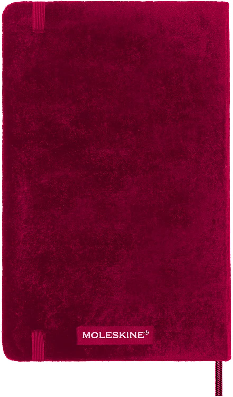 Carnet - Moleskine Velvet - Large, Hard Cover, Ruled - Pink | Moleskine image5