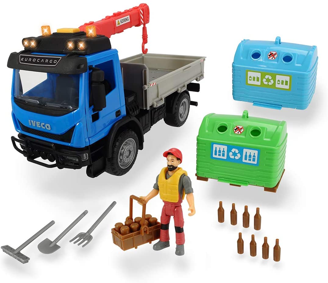 Set de joaca - Iveco Recycling Container Set | Dickie Toys - 7