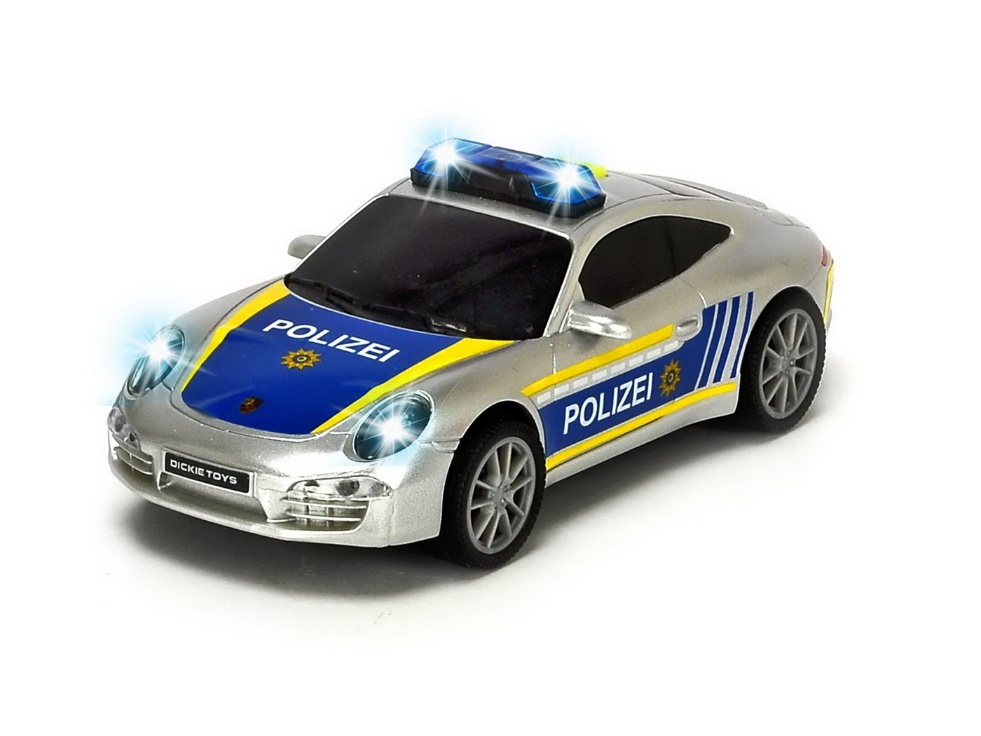 Jucarie - Porsche, masina de politie cu lumini si sunete | Dickie Toys