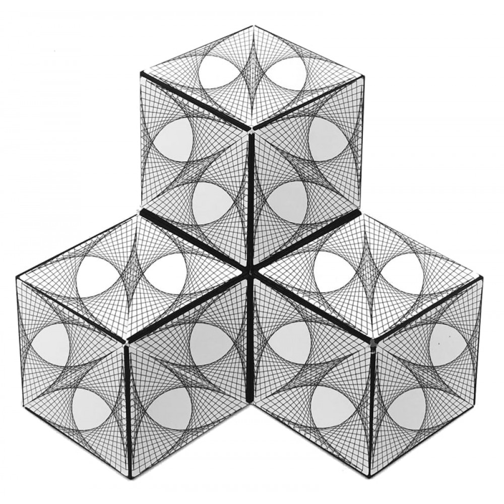 Puzzle 3D - Genius Abstract - Model 1 | GeoBender - 4