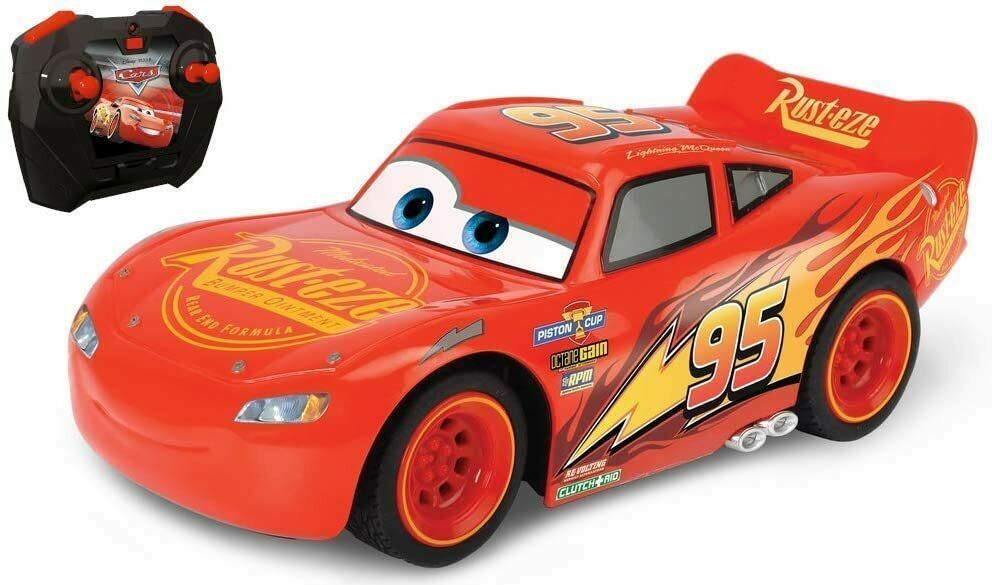 Masina cu radiocomanda - Disney Cars: RC Turbo Racer - Lightning McQueen | Dickie Toys