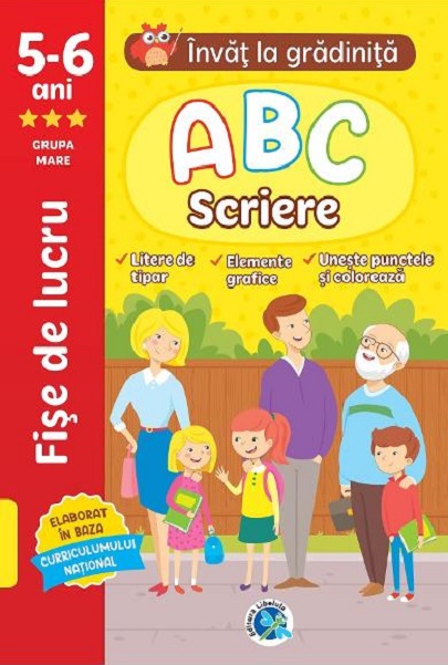 ABC Scriere - 5-6 ani. Grupa mare |