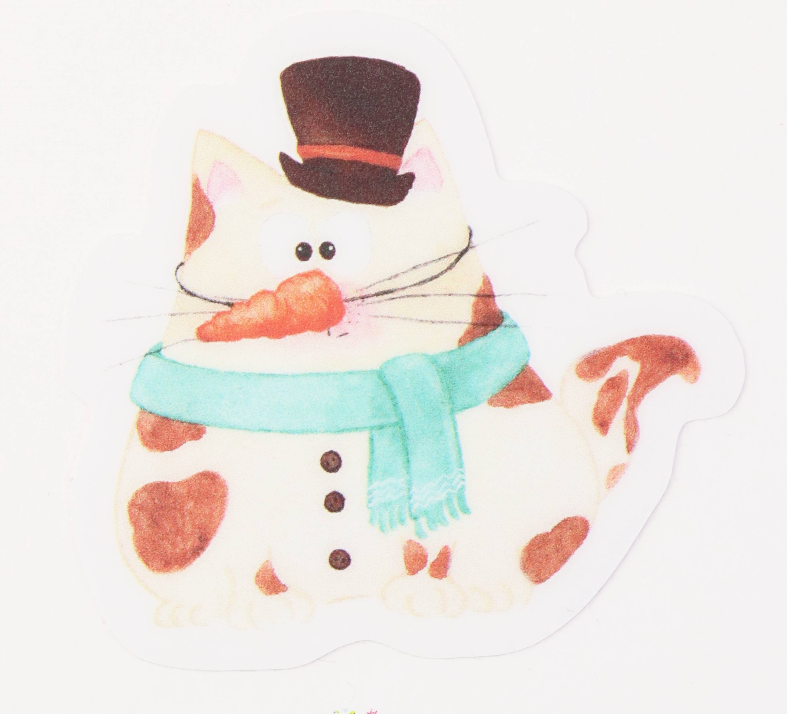  Sticker - Snowcat | Buburuza cu ghetute 