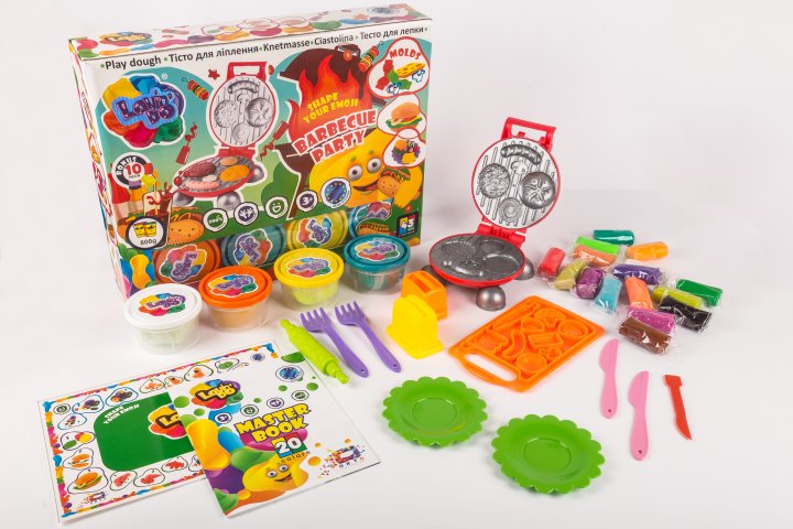 Set de modelat plastilina - Barbecue Party | Okto Clay