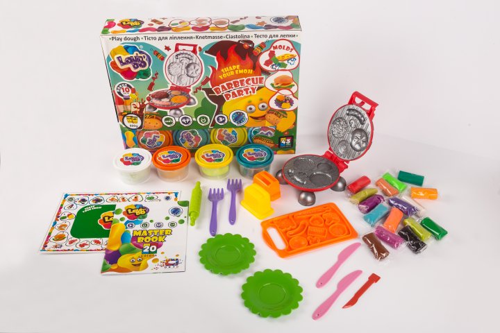 Set de modelat plastilina - Barbecue Party | Okto Clay - 1 | YEO