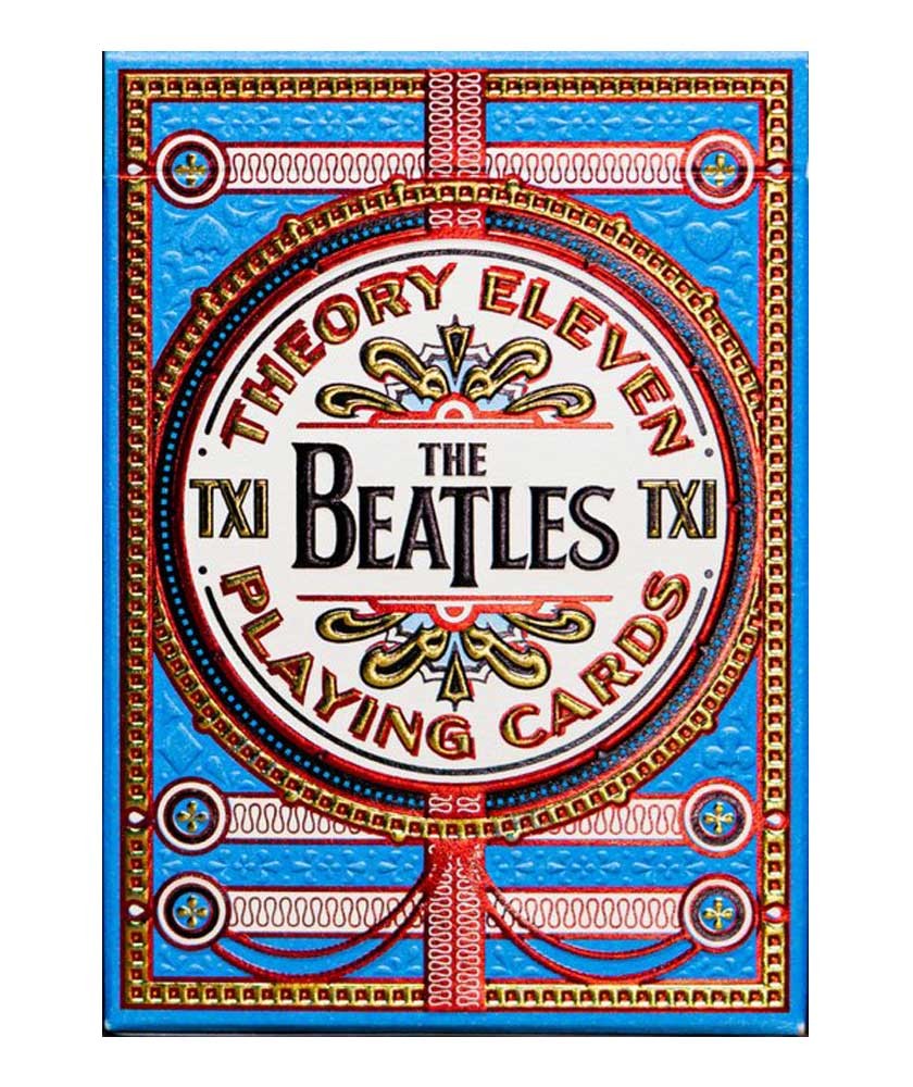 Carti de joc - The Beatles Deck - Blue | Theory11