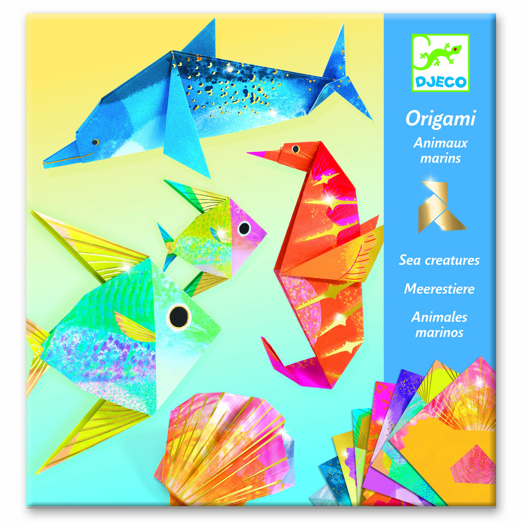  Set Origami - Sea Creatures | Djeco 