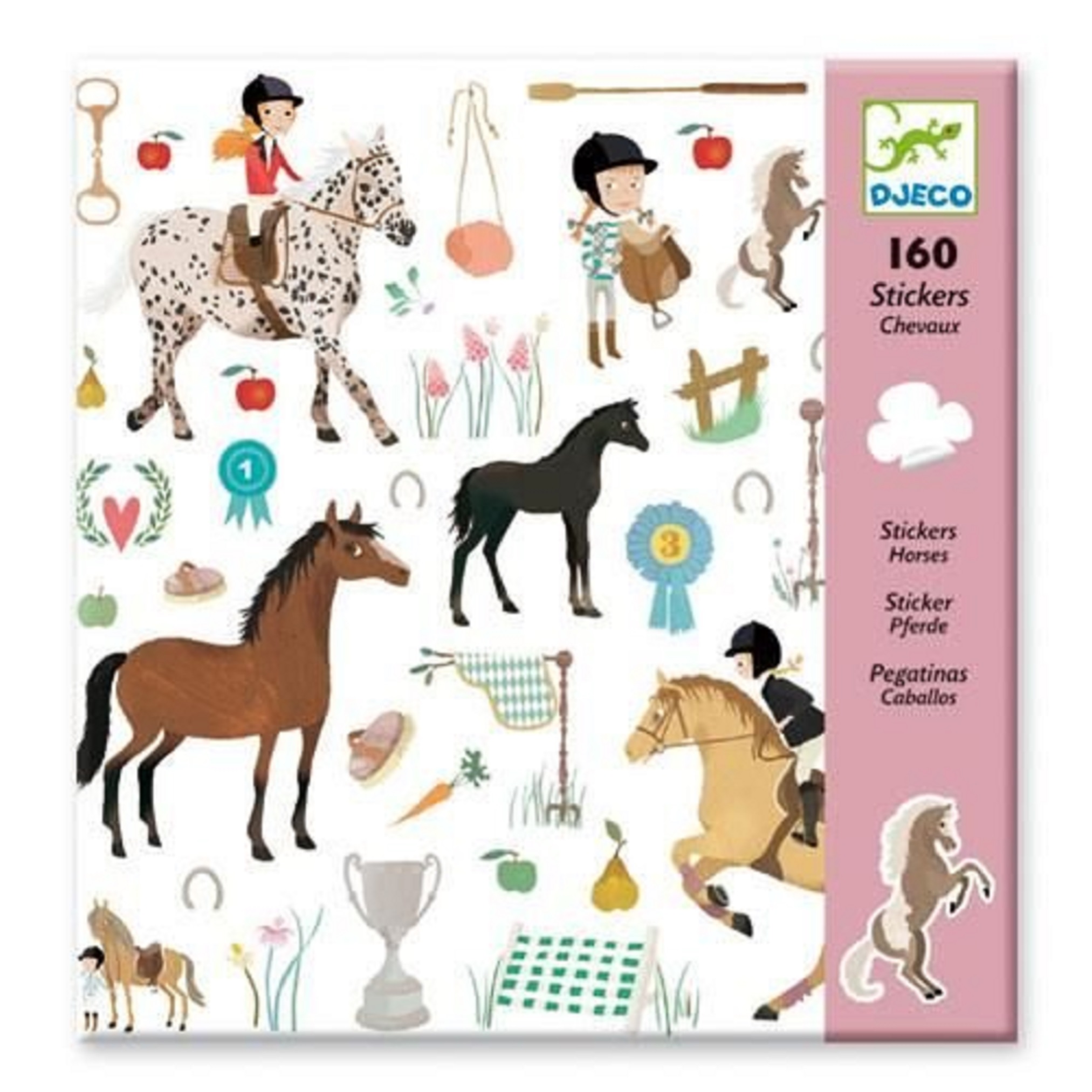 Set stickere - Horses | Djeco