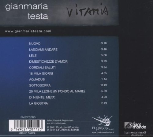 Gianmaria Testa - Vitamia | Gianmaria Testa