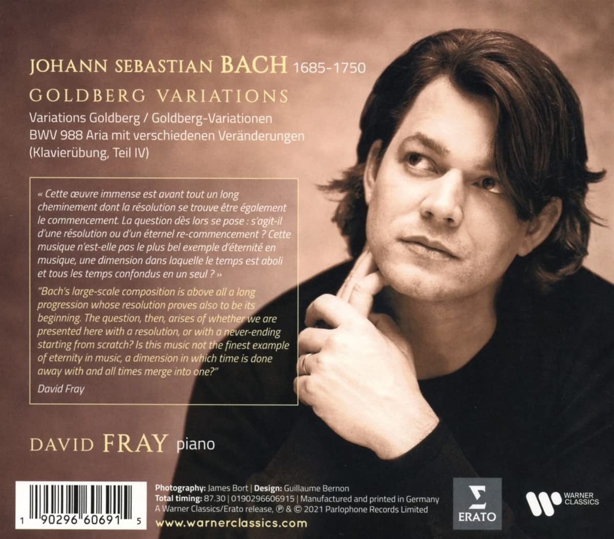 Bach: Goldberg Variation | David Fray