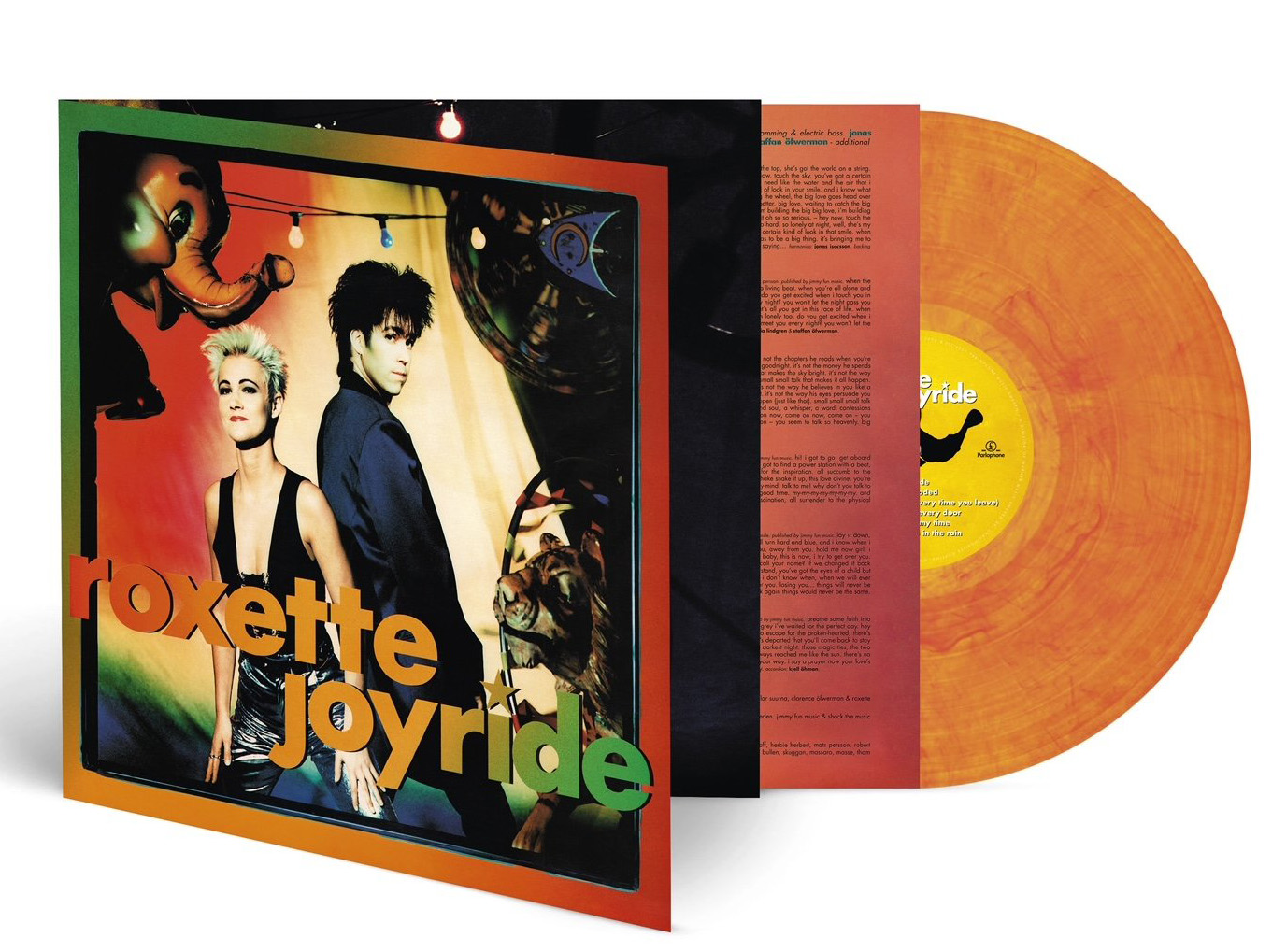Joyride (Orange Marbled Vinyl) | Roxette