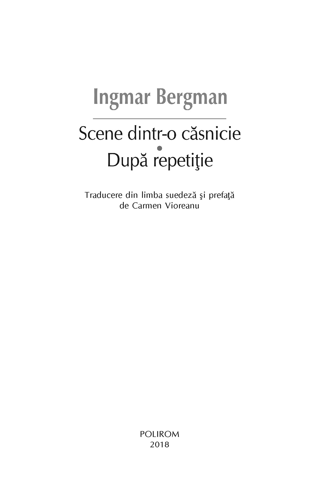 Scene dintr-o casnicie. Dupa repetitie | Ingmar Bergman - 5