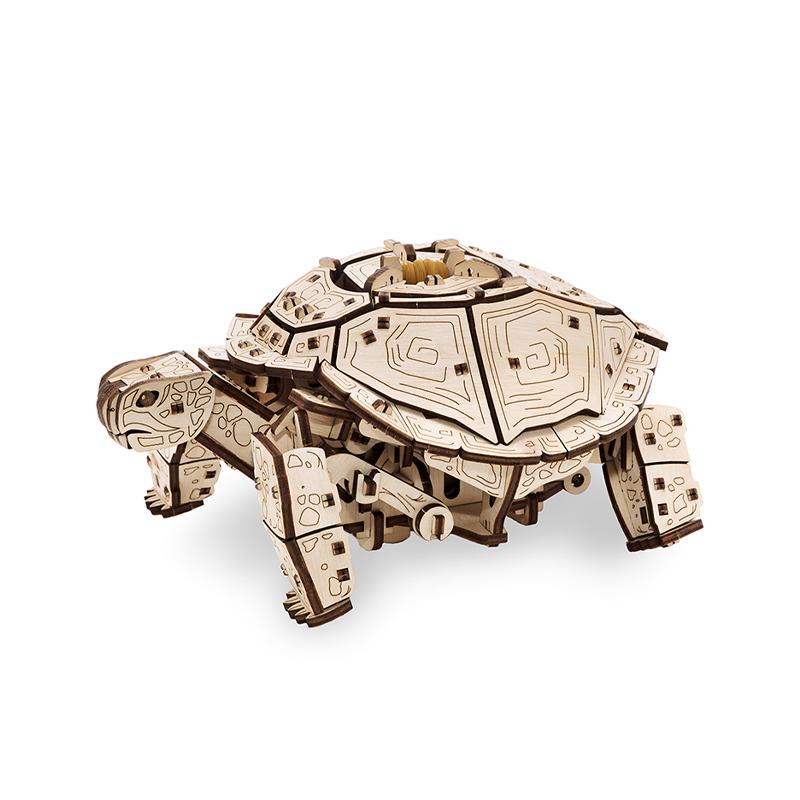 Puzzle 3D din lemn - Turtle, 269 | EWA