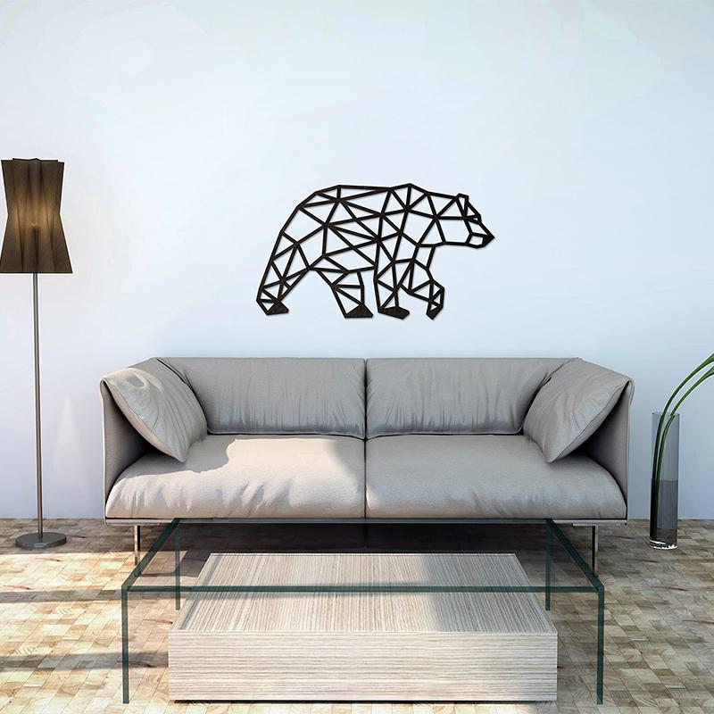 Puzzle 3D decorativ - Bear, 167 piese | EWA - 2