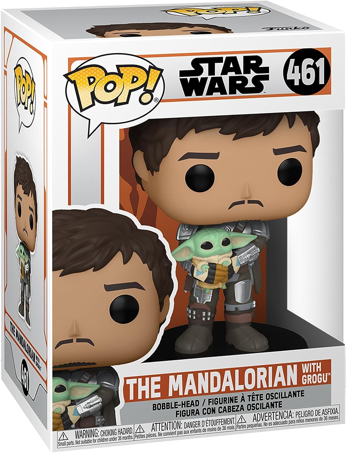 Figurina - Star Wars - The Mandalorian with Grogu | Funko - 1 | YEO