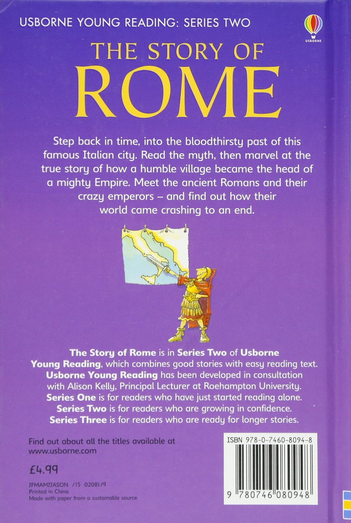 Vezi detalii pentru The Story of Rome | Rosie Dickins