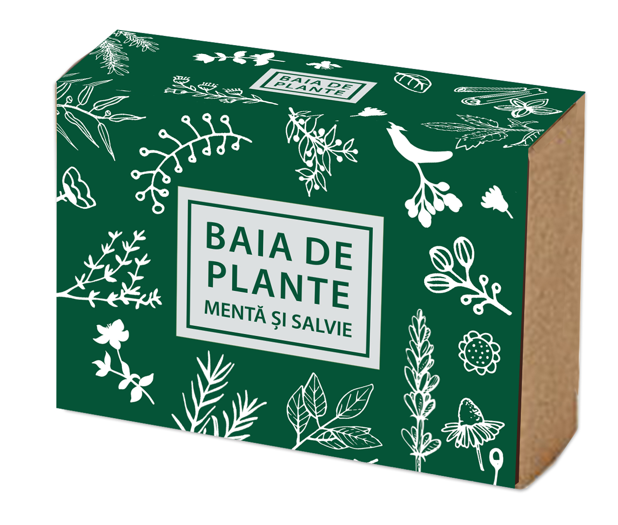 Sapun - Menta si salvie, 100 g | Baia de plante - 2 | YEO