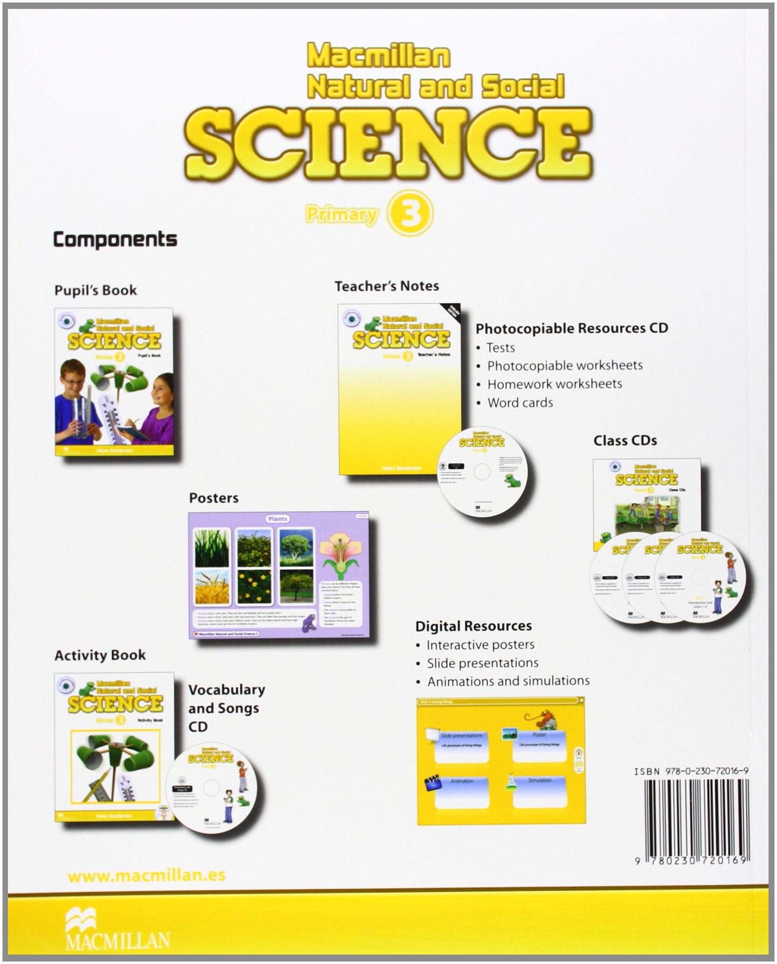 Science 3 Pupil\'s Book | SHAW D RAMSDEN J, Sanderson H