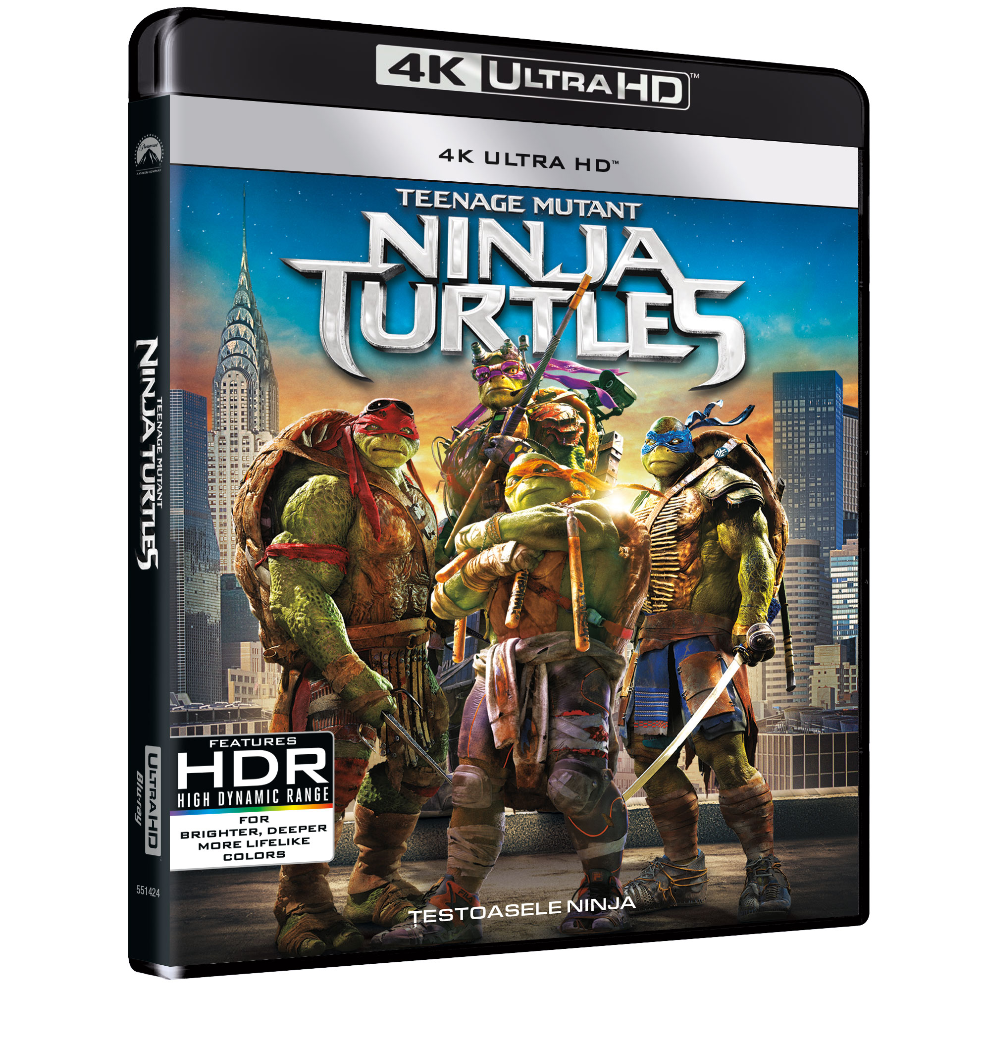 Testoasele Ninja (4k Ultra HD) | Jonathan Liebesman
