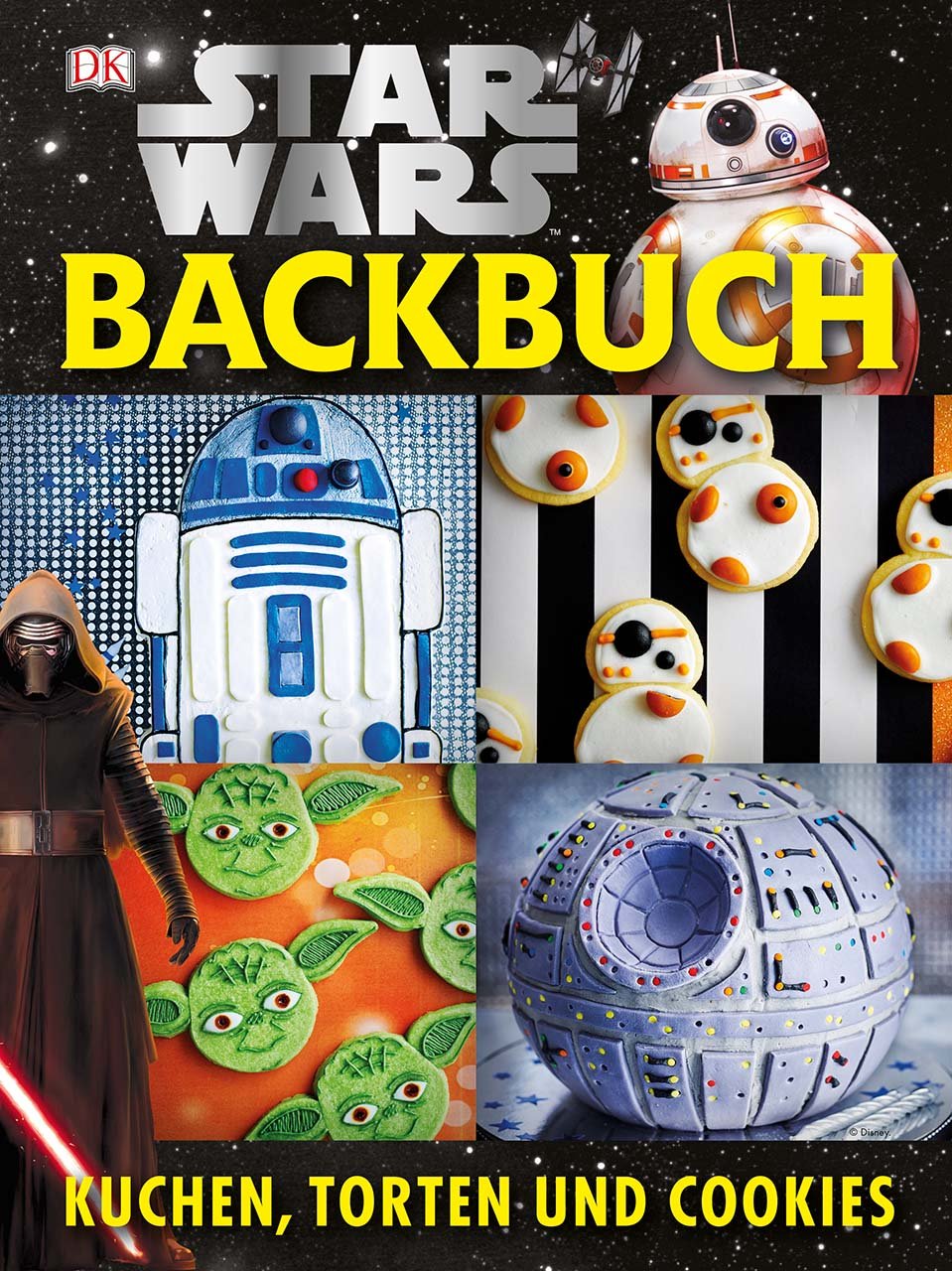 Star Wars Backbuch : Kuchen, Torten und Cookies | 