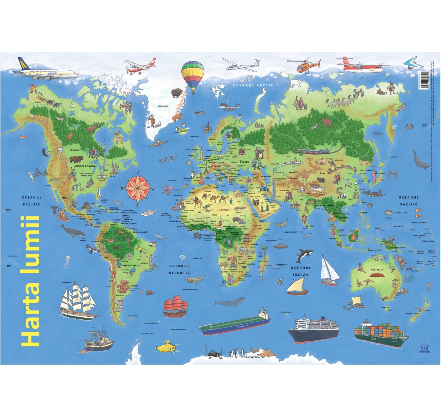 Harta lumii | carturesti.ro imagine 2022