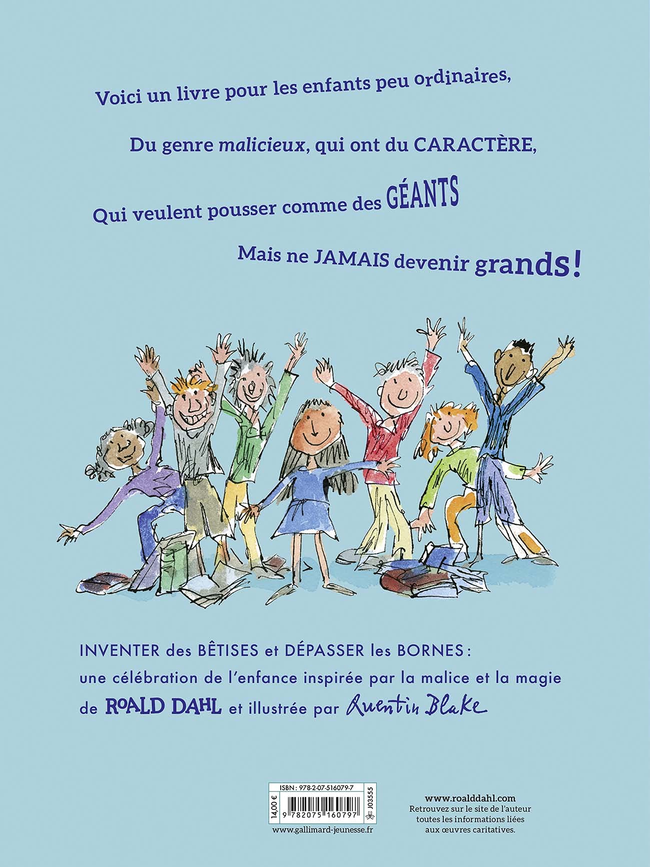 Ne deviens jamais grand! | Roald Dahl - 1 | YEO