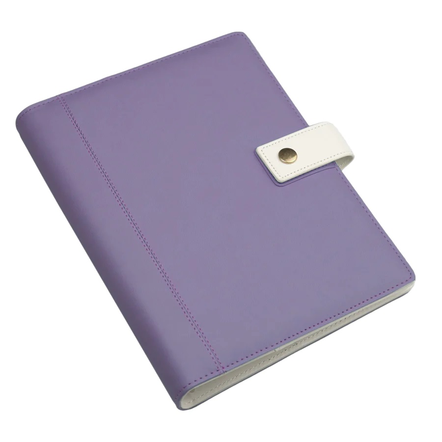 Agenda 2024 - Organizer A5 - Lilac Purple | Quartz Office - 1 | YEO