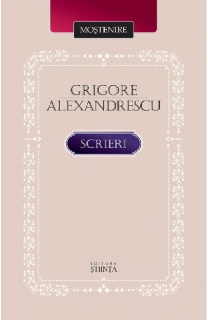 Scrieri | Grigore Alexandrescu