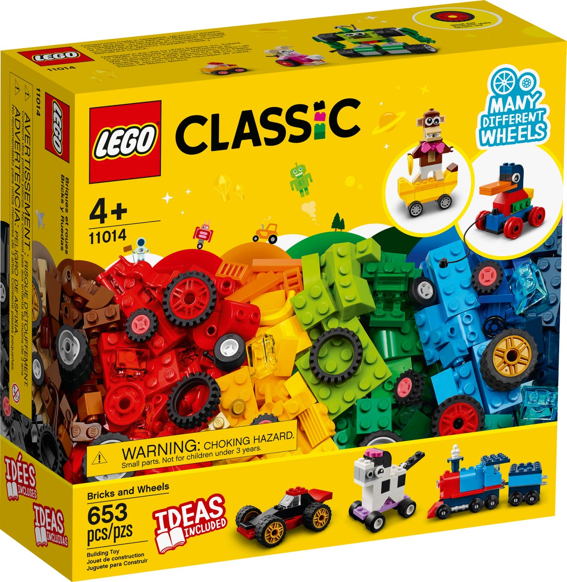 LEGO Classic - Bricks and Wheels (11014) | LEGO