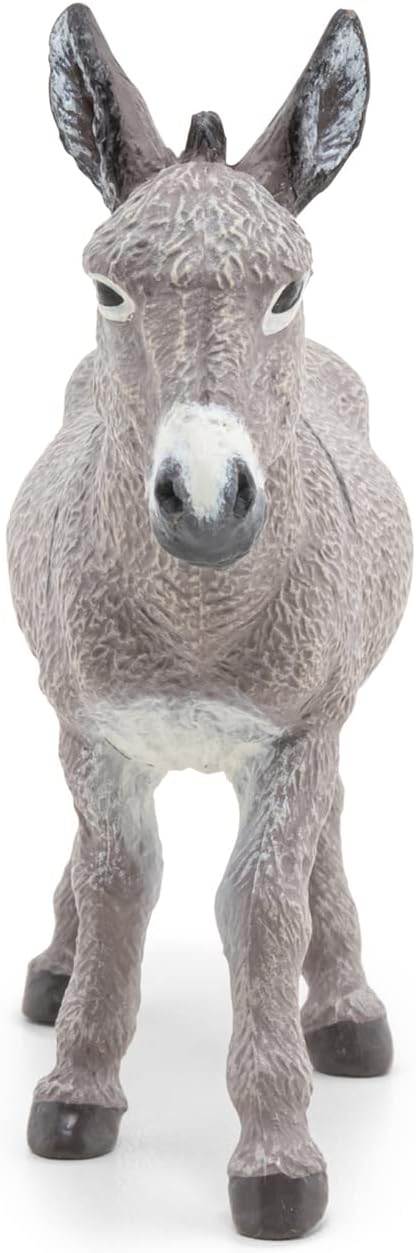 Figurina - Farmyard Friends - Provence donkey foal | Papo - 2 | YEO