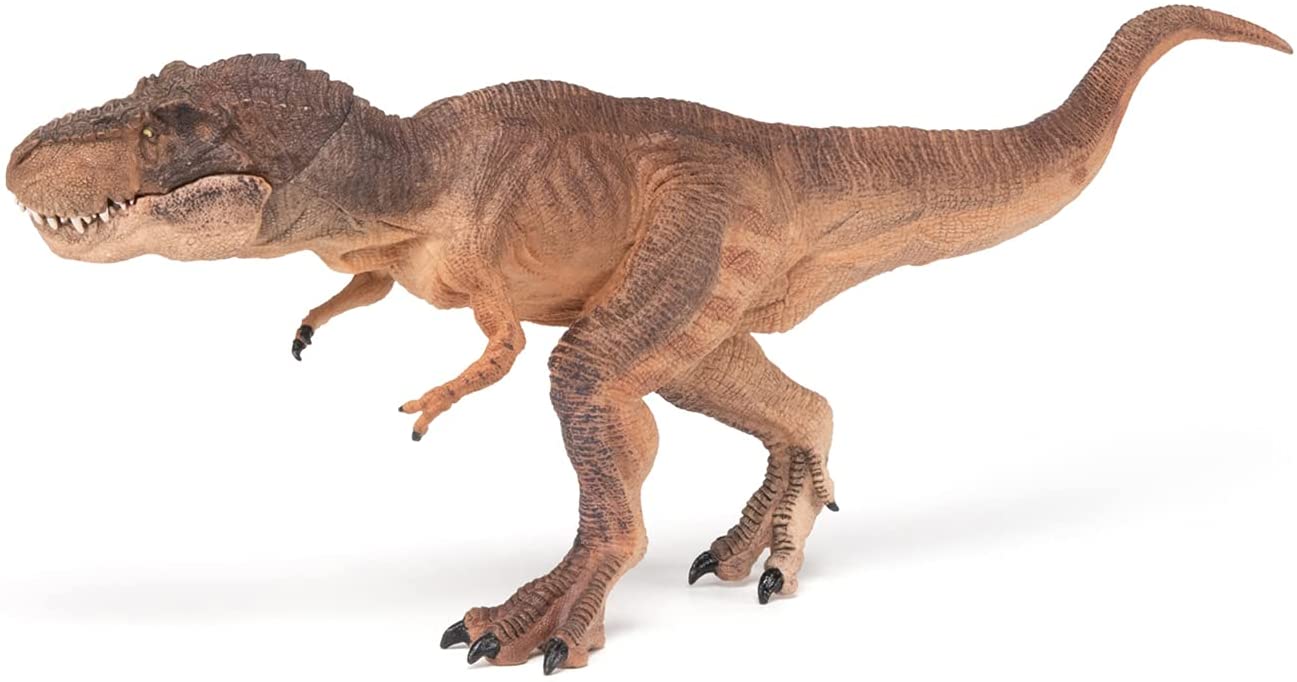 Figurina - Dinosaurs - Brown Running T-Rex | Papo - 2 | YEO