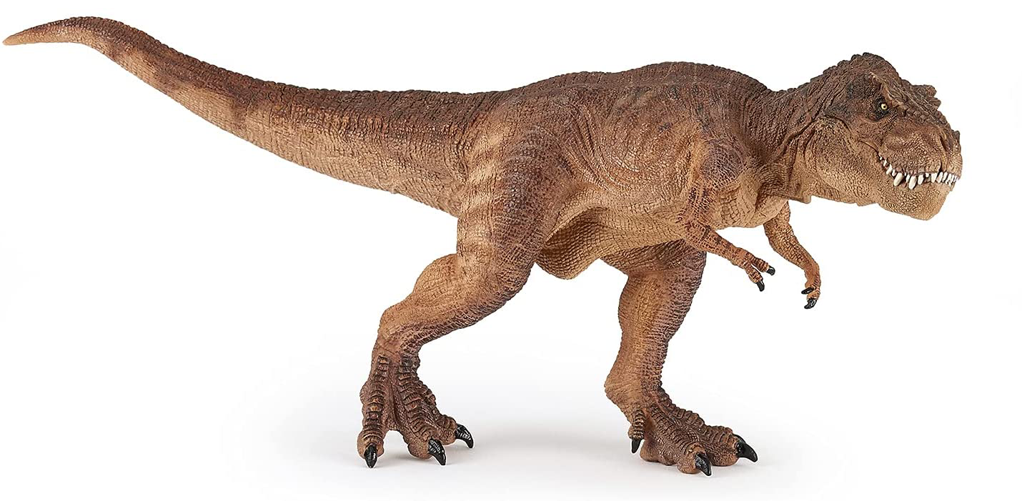 Figurina - Dinosaurs - Brown Running T-Rex | Papo - 5 | YEO