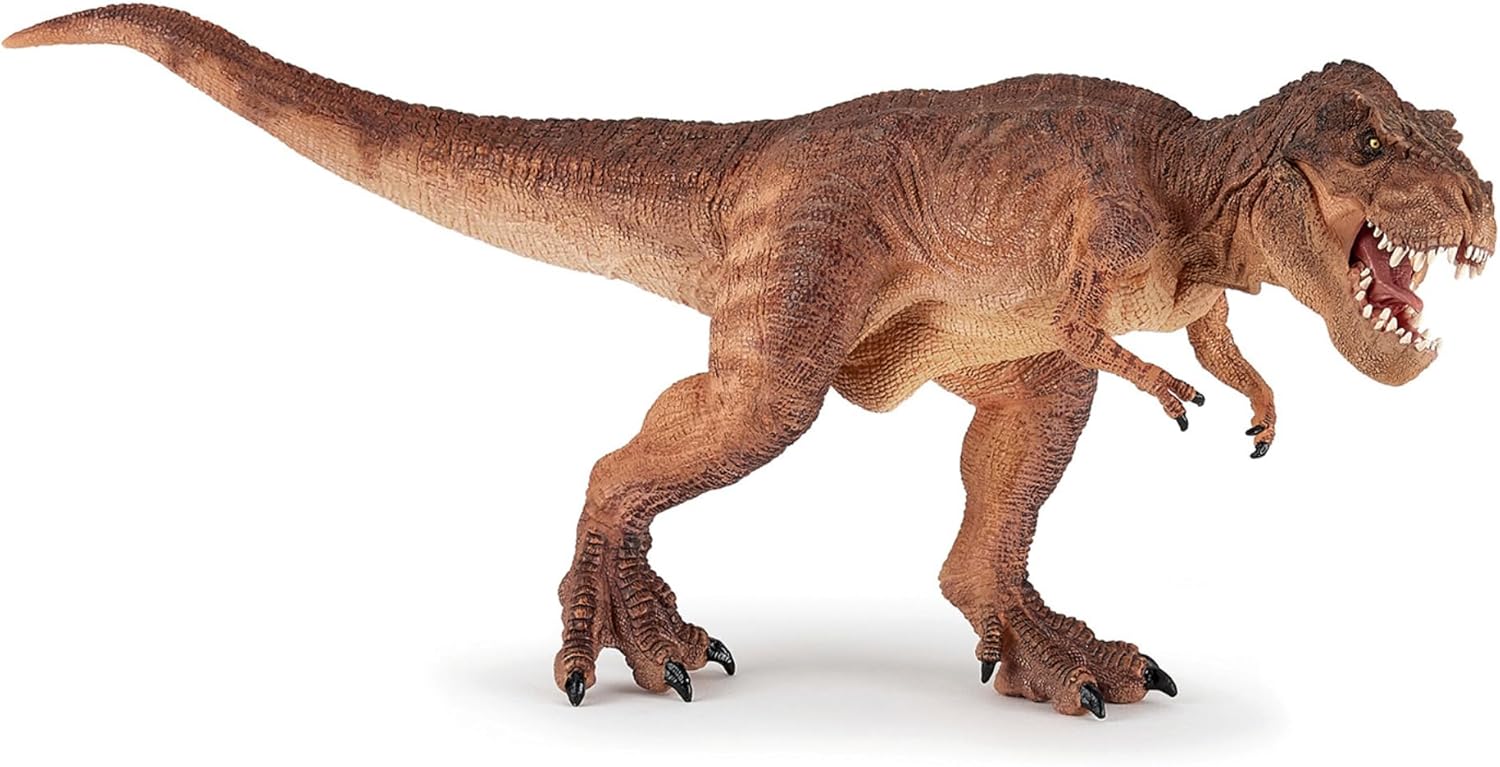 Figurina - Dinosaurs - Brown Running T-Rex | Papo - 6 | YEO