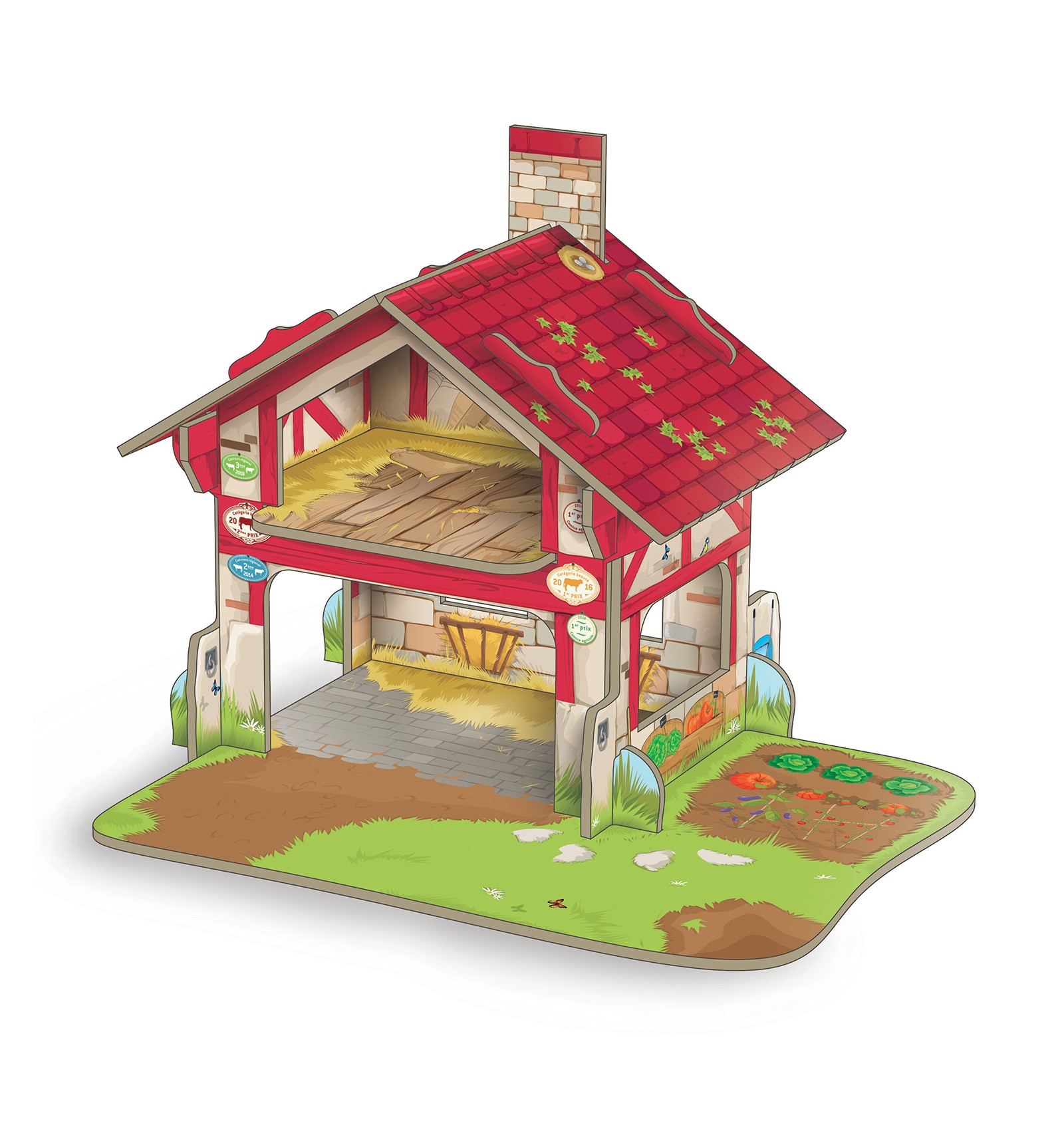 Decor figurine - Mini Farm | Papo