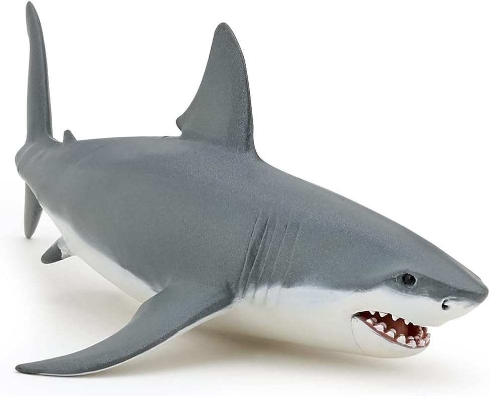 Figurina - Marine Life - White Shark | Papo - 4 | YEO