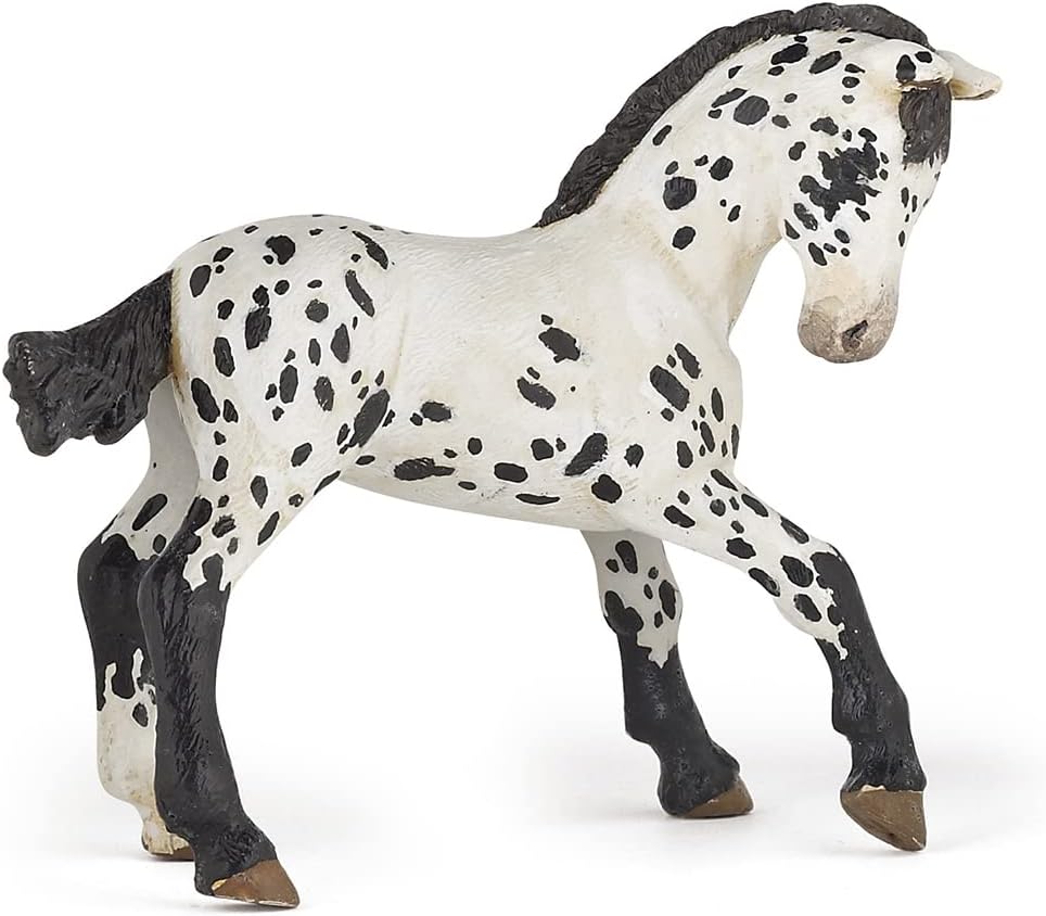 Figurina - Black appaloosa foal | Papo - 5 | YEO