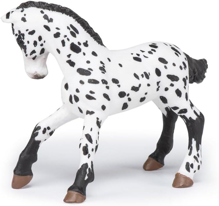 Figurina - Black appaloosa foal | Papo - 2 | YEO