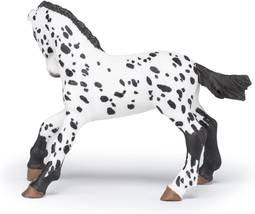 Figurina - Black appaloosa foal | Papo - 3 | YEO