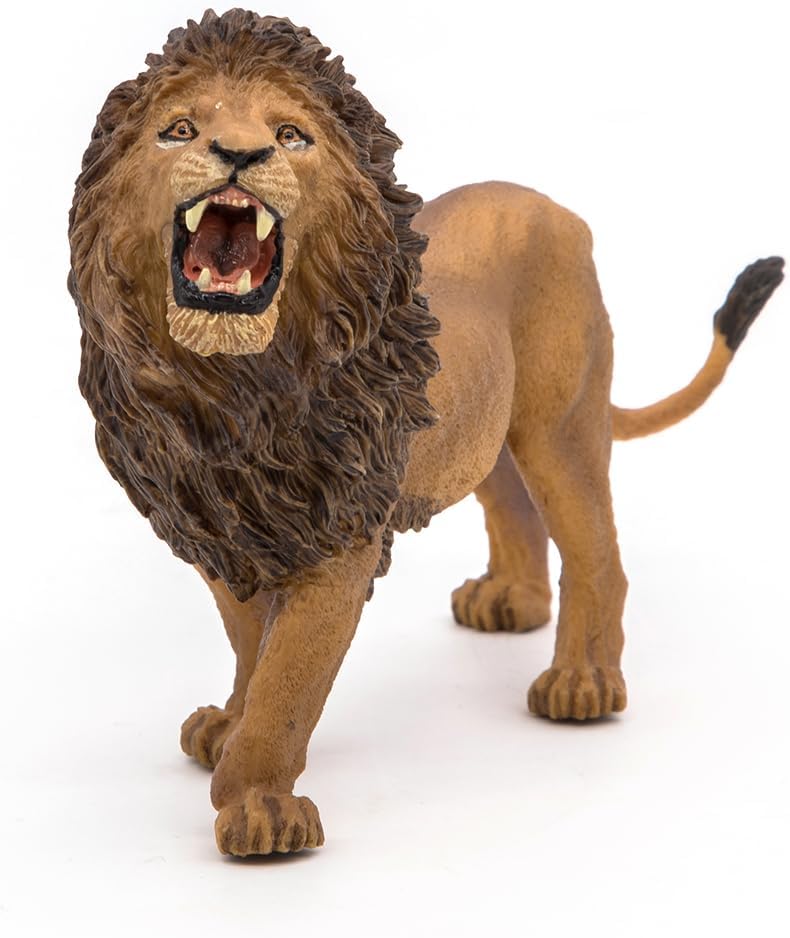 Figurina - Wild Animal Kingdom - Roaring lion | Papo - 1 | YEO