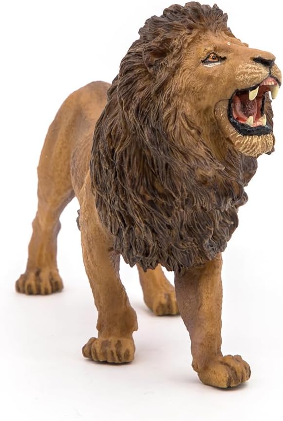 Figurina - Wild Animal Kingdom - Roaring lion | Papo - 2 | YEO