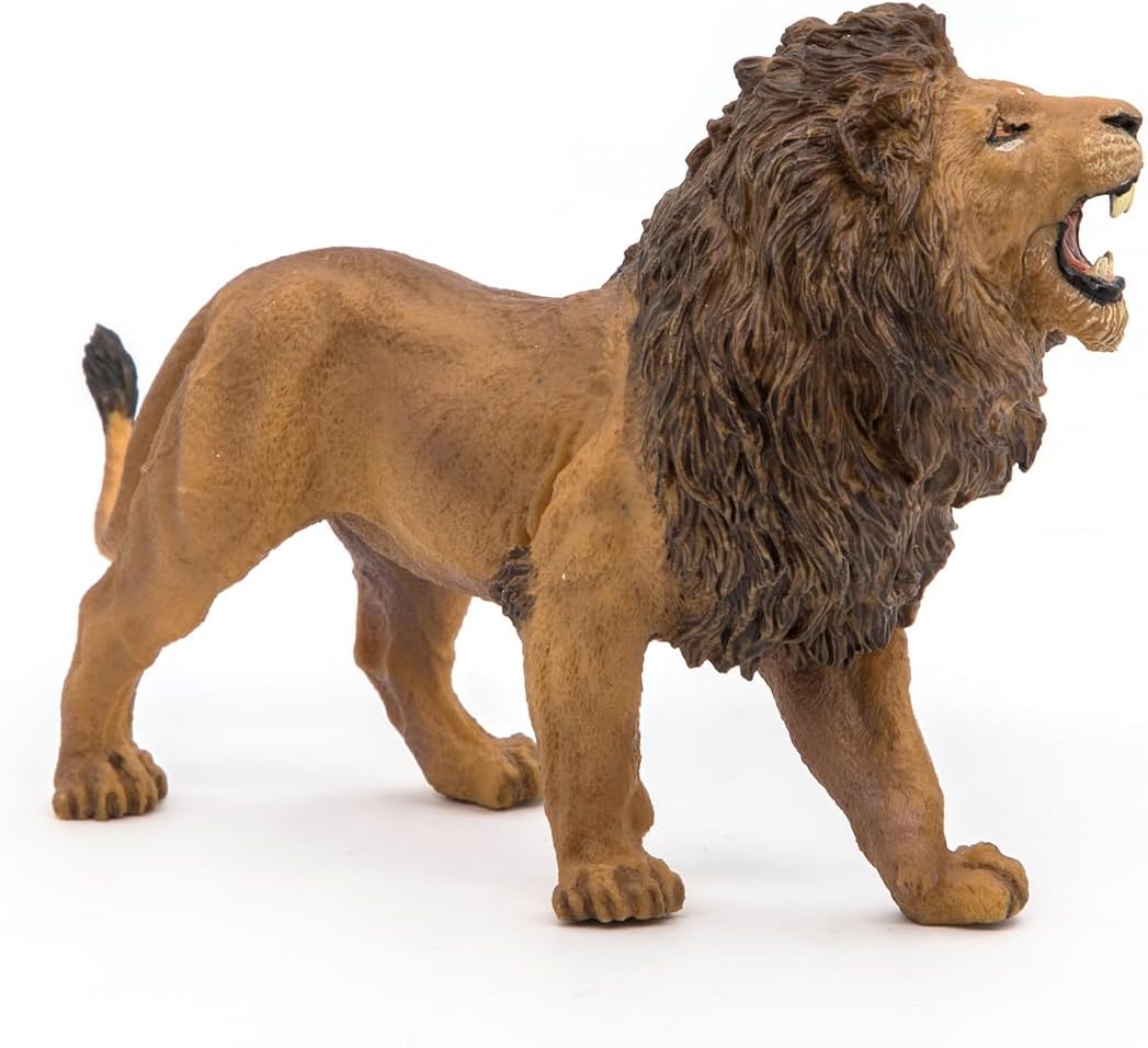 Figurina - Wild Animal Kingdom - Roaring lion | Papo - 3 | YEO