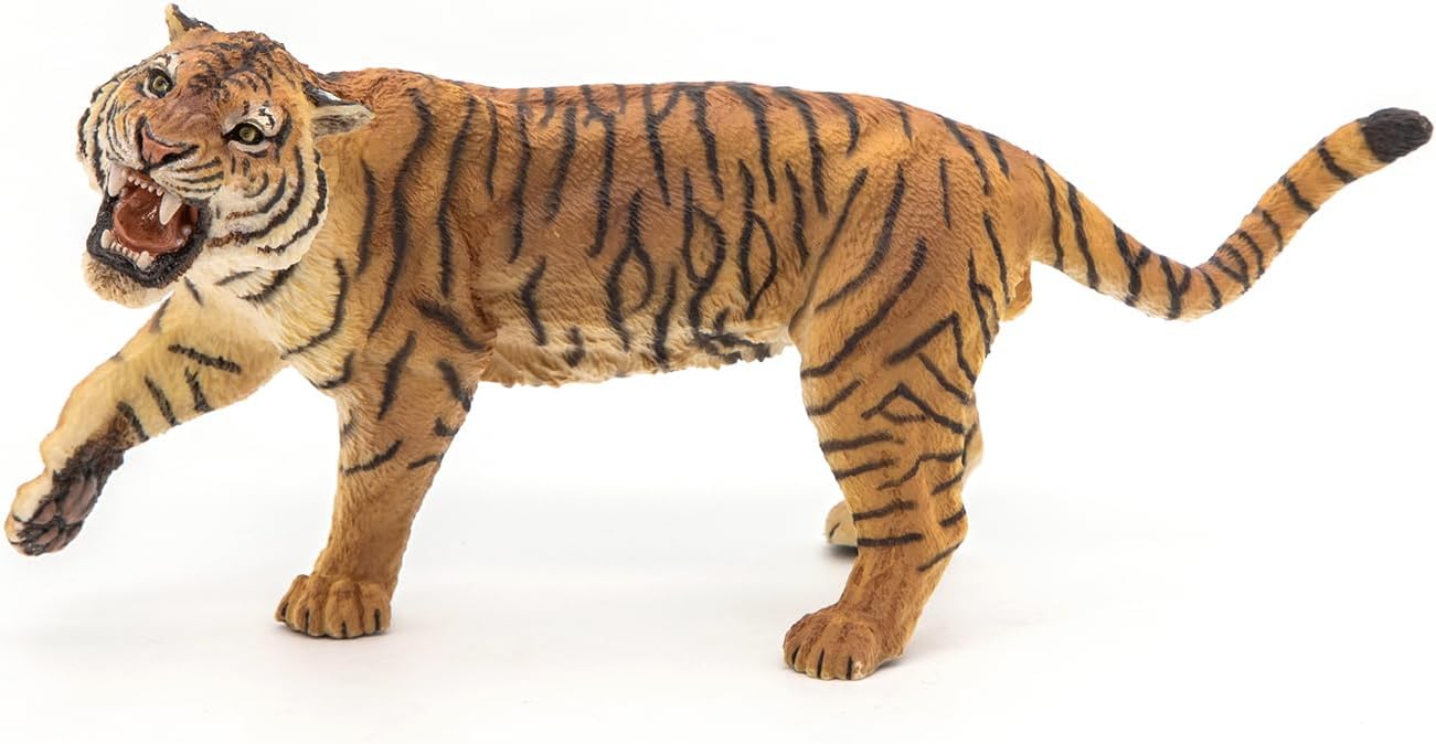 Figurina - Wild Animal Kingdom - Roaring tiger | Papo